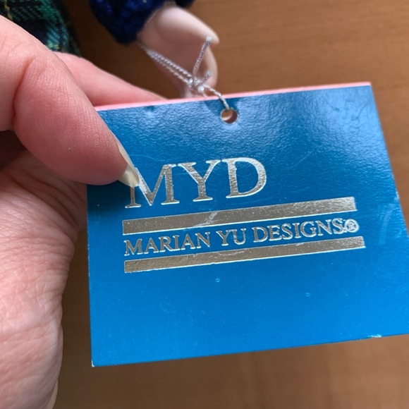 Dolls Marian Yu Designs 1987 Hierloom porcelain set of 2 original box new - Picture 8 of 10